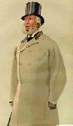 Major General The Hon. James MacDonald, sketch for Vanity Fair,